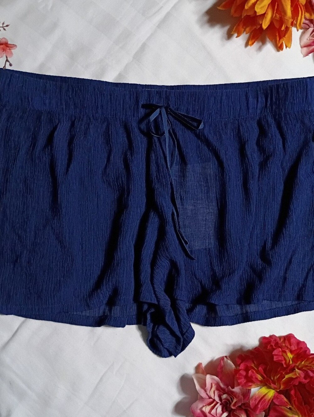 Women’s Navy Blue Beach Shorts